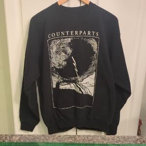 Counterpart Difference Between Hell & Home Men's Crewneck Sweatshirt